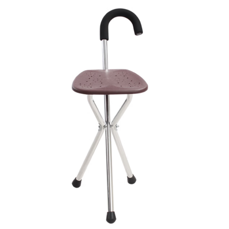 Canne avec assise large