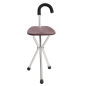 Canne avec assise large