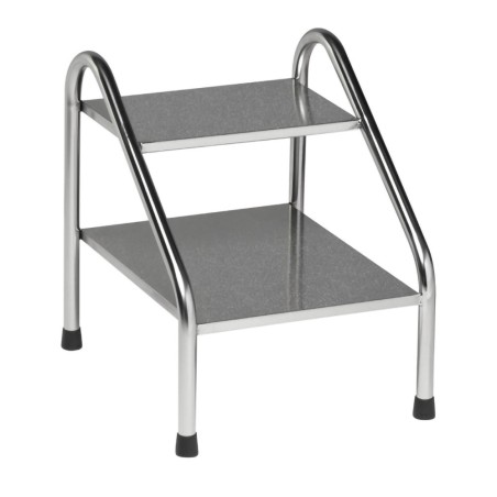Escabeau Inox 2 marches