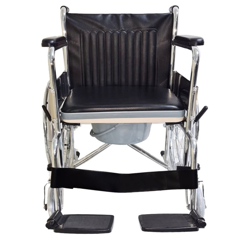 Fauteuil roulant avec pot Fauteuil roulant avec pot