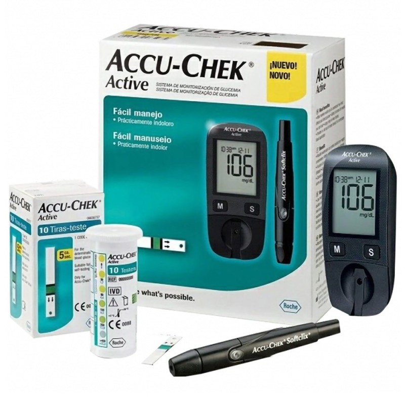 Accu-chek Active kit complet Accu-chek Active kit complet