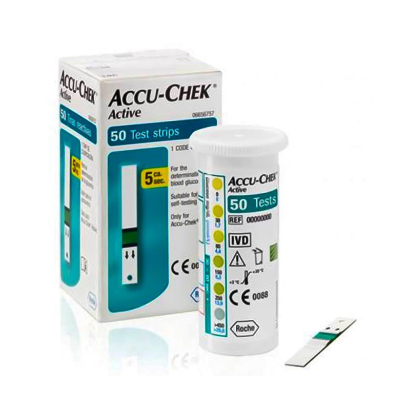 Bandelettes Accu-chek Active boite de 50