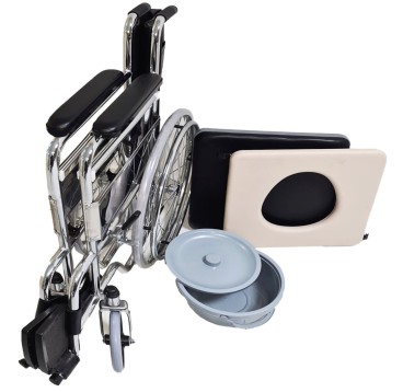 Fauteuil roulant avec pot disponible au meilleur prix sur vitaliamedical.ma
