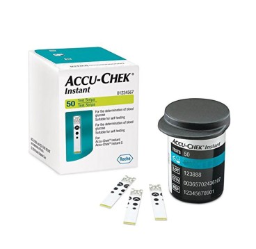 Bandelettes Accu-chek Instant boite de 50