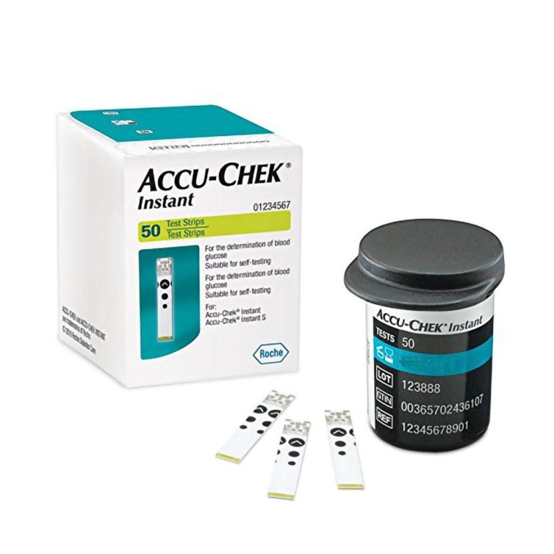 Bandelettes Accu-chek Instant boite de 50