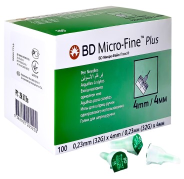 Aiguilles BD Micro-Fine 4mm