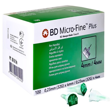 Aiguilles BD Micro-Fine 4mm