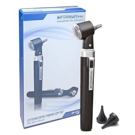 Otoscope à fibre optique
