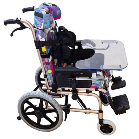 Poussette orthopedique avec table