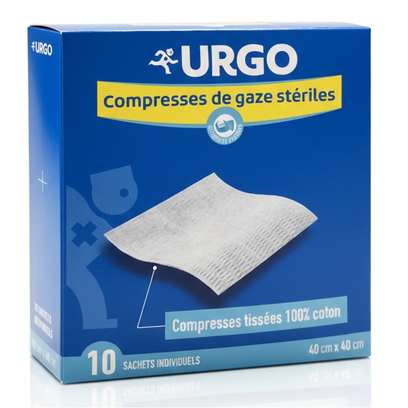 Urgo compresses stériles 40x40 cm