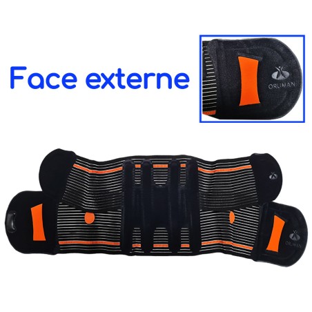 Ceinture Lombaire ORLIMAN Evotec Noire