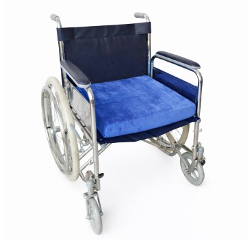 Coussin carré pour fauteuil roulant