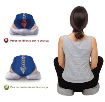 Coussin spécial coccyx