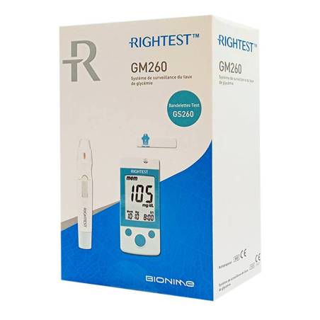 Bionime Rightest GM260 Kit complet