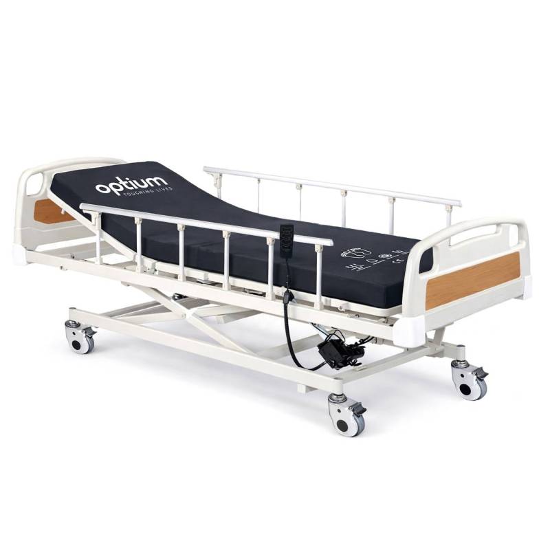 Lit médical électrique 3 fonctions avec matelas Lit médical électrique 3 fonctions avec matelas