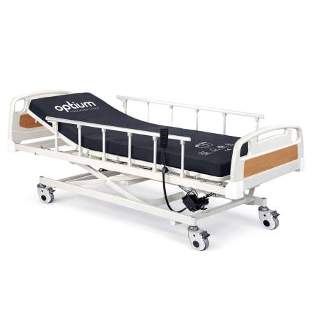 Lit médical électrique 3 fonctions avec matelas