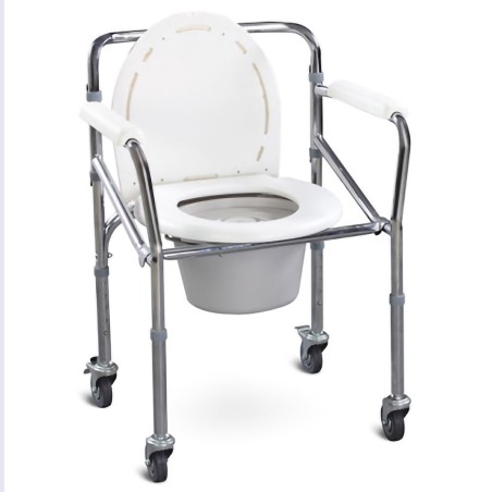 Garde-robe blanc avec roues