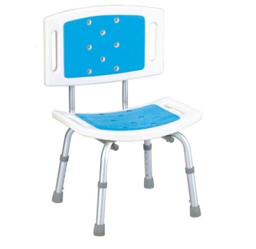 Chaise douche Confort avec dossier