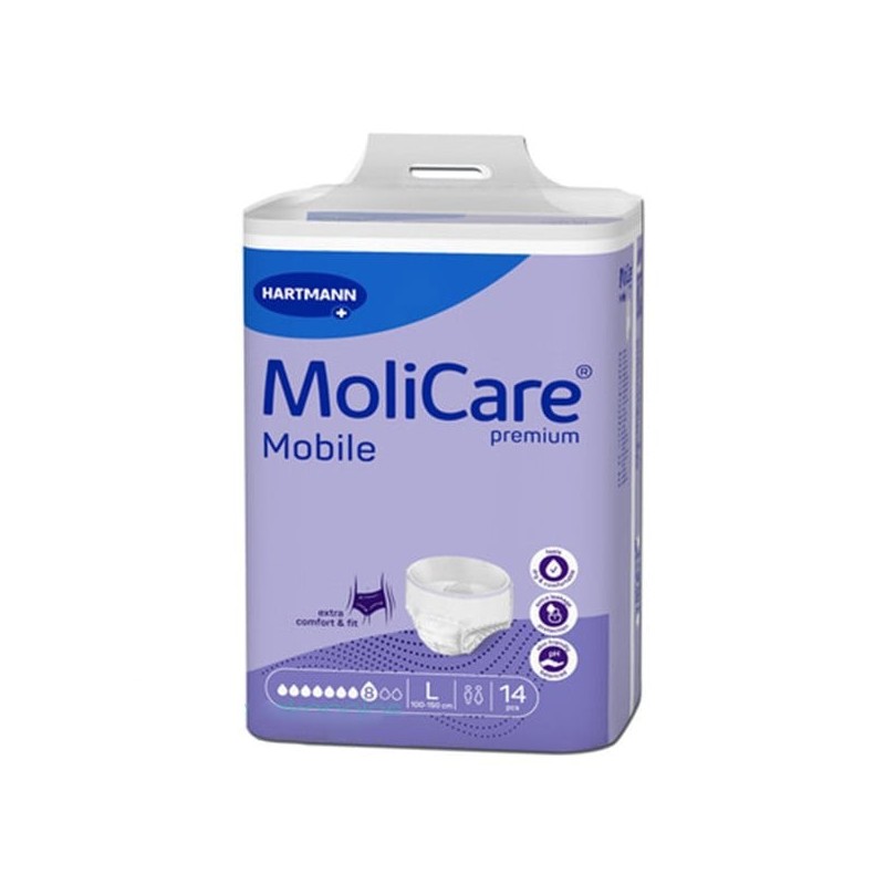Couches culottes Molicare Mobile super taille L
