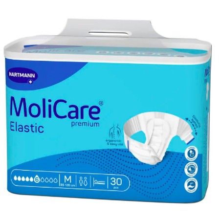 Couches Molicare-Elastic 6 gouttes taille M