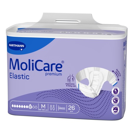 Couches Molicare-Elastic 8 gouttes taille M